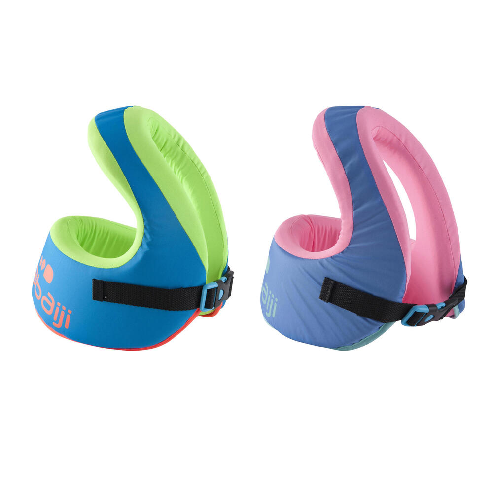 GILET DE NATATION SWIMVEST BLEU ROSE 25 35 KG